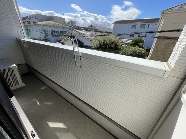 10/24 バルコニー