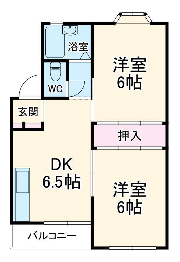 平岡ビルの間取り