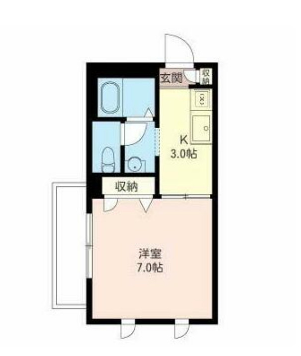 ハニーコームの間取り