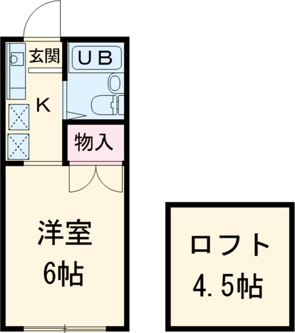 パインハイムの間取り