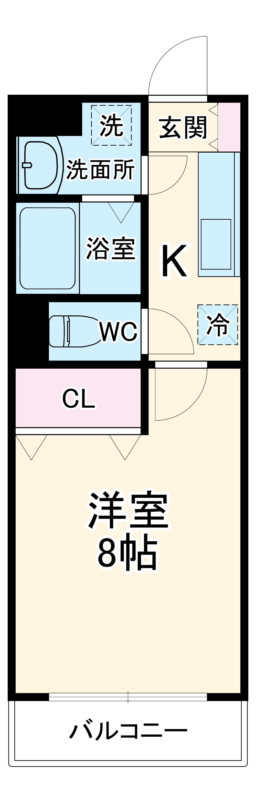 ケリーの間取り