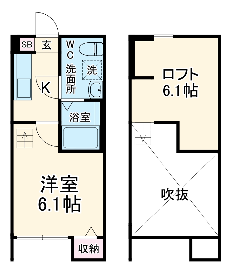 BLESS相模大野の間取り