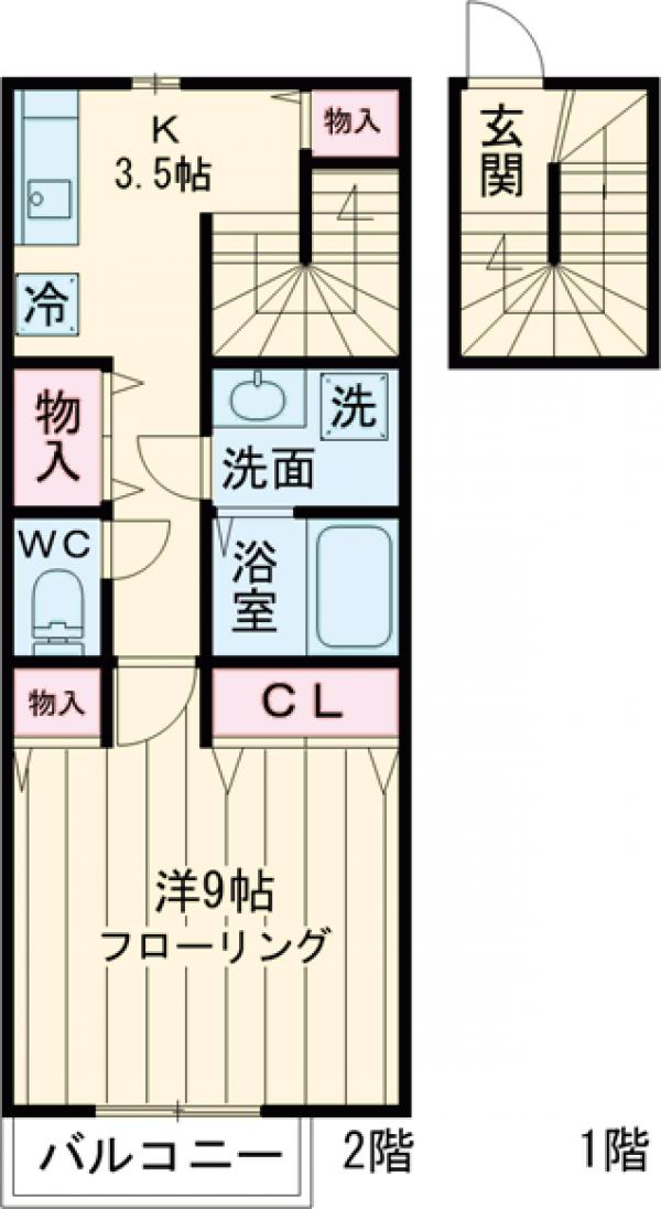 DC ラフィネの間取り