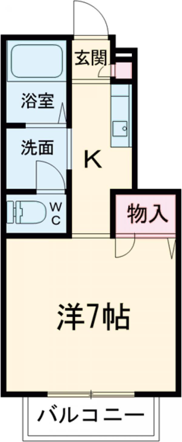 ポートハイツの間取り