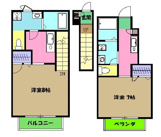 ポートハイツの間取り