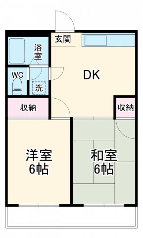 パールハイム小手指の間取り