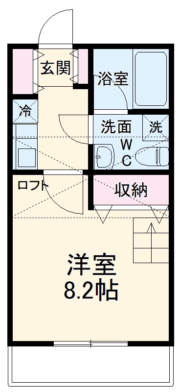 アメリカンリバティー所沢19の間取り