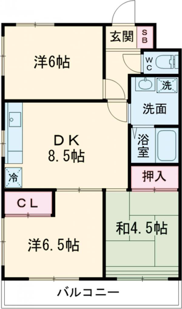 第5小池ビルの間取り