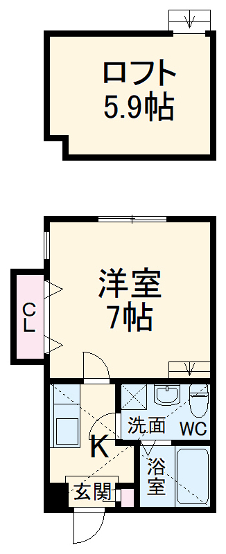 リバティNEXT-KTの間取り