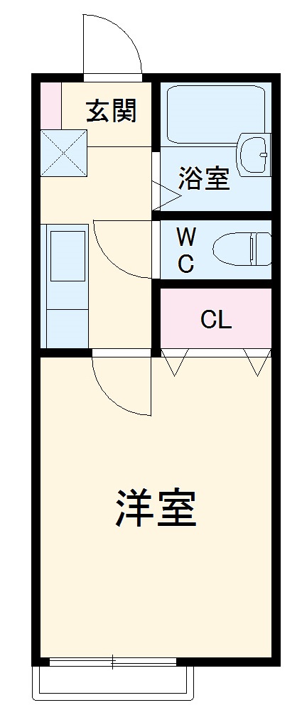 壱番館の間取り
