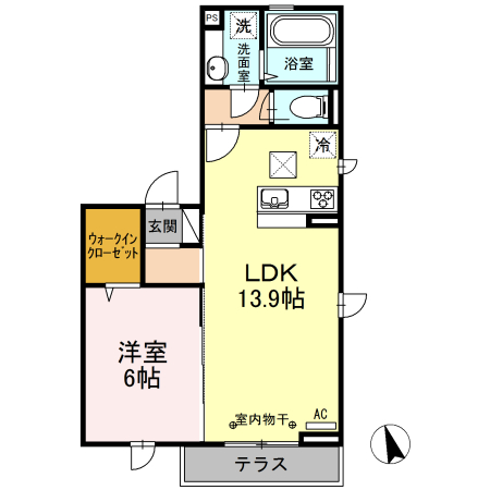 ハイムヴァルトの間取り