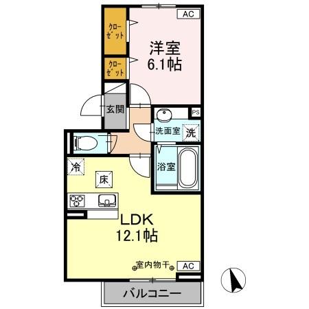 ハイムヴァルトの間取り