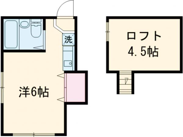 セフィール矢野口・202号室の間取り