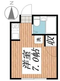 ビラメゾン国立の間取り