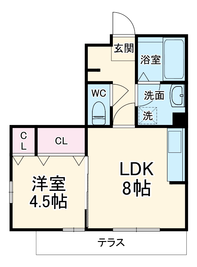 ソレイユの間取り