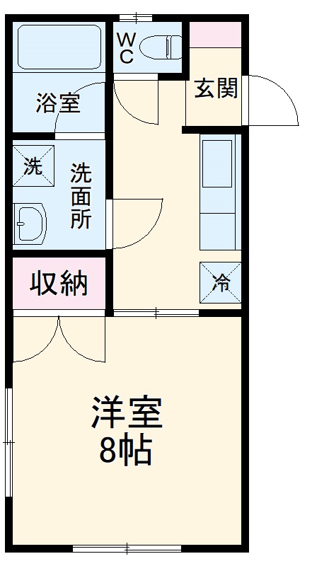 メゾン田代の間取り
