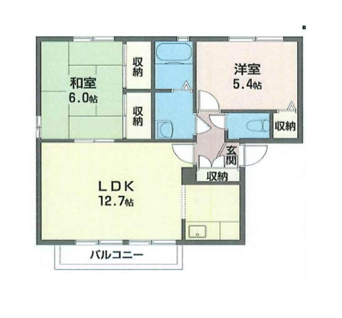 ベルハイムCの間取り