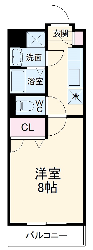コージィコートの間取り