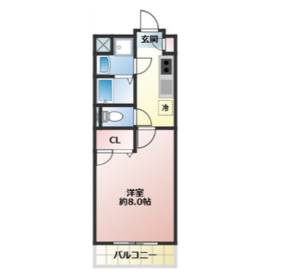 コージィコートの間取り