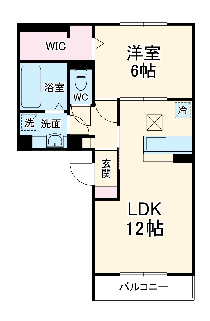 クレシェンテの間取り