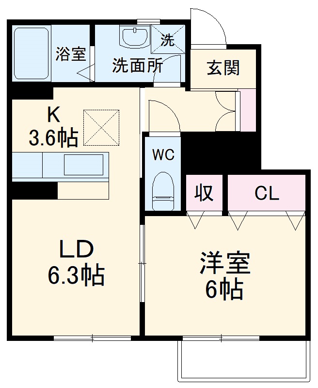カーサ・ミーアの間取り