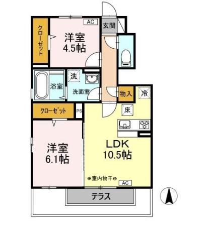 ファールン ロッドの間取り