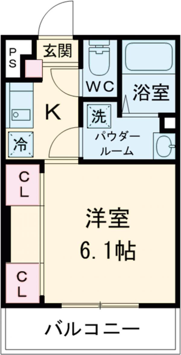 リブリ・サイワイセブンの間取り