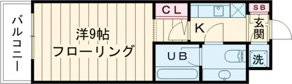 ステージグランデ西調布アジールコートの間取り