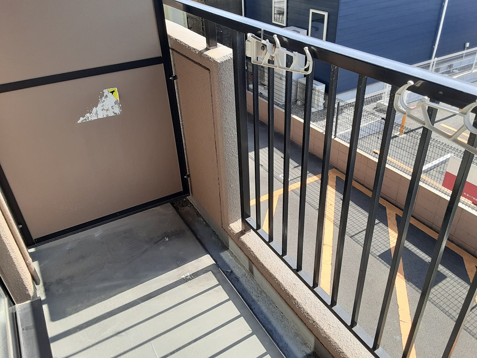 12/20 バルコニー