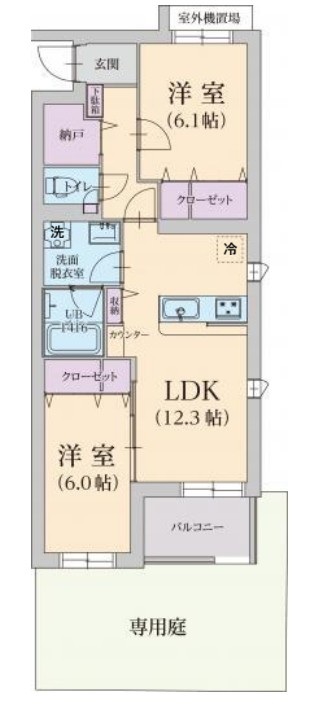 アルフィーネの間取り