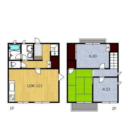 グリーンヒル日向の間取り