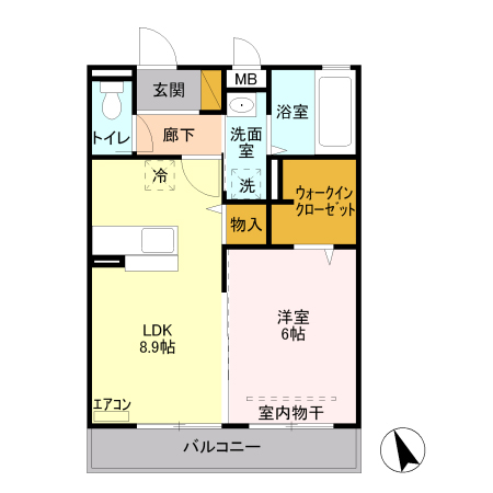 メディオTMの間取り
