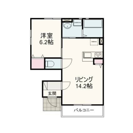 ピエモンテCの間取り