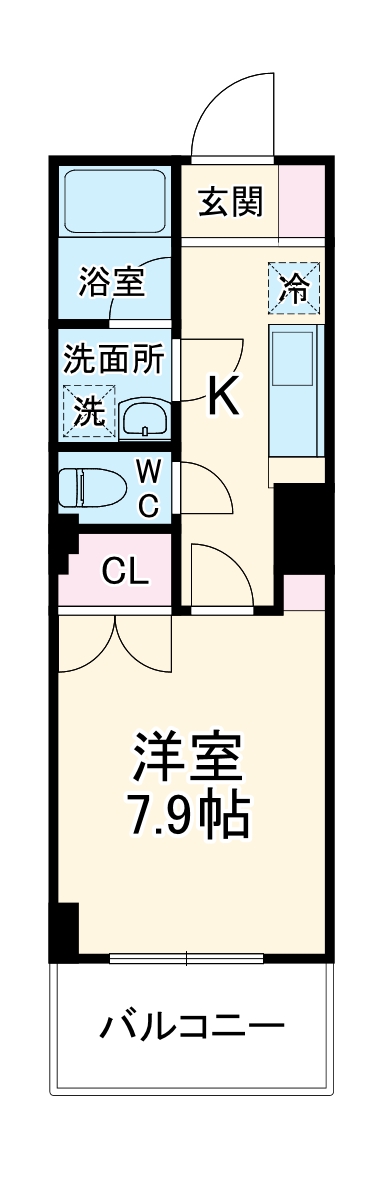 ヴェルドミールの間取り