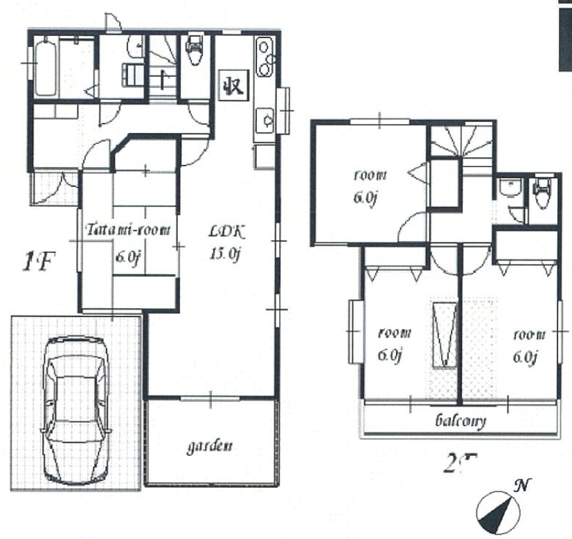 立川戸建住宅の間取り