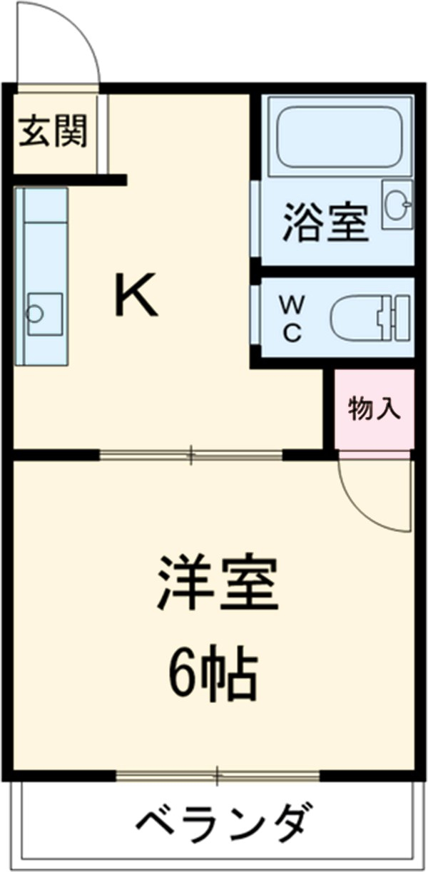 パル池田の間取り