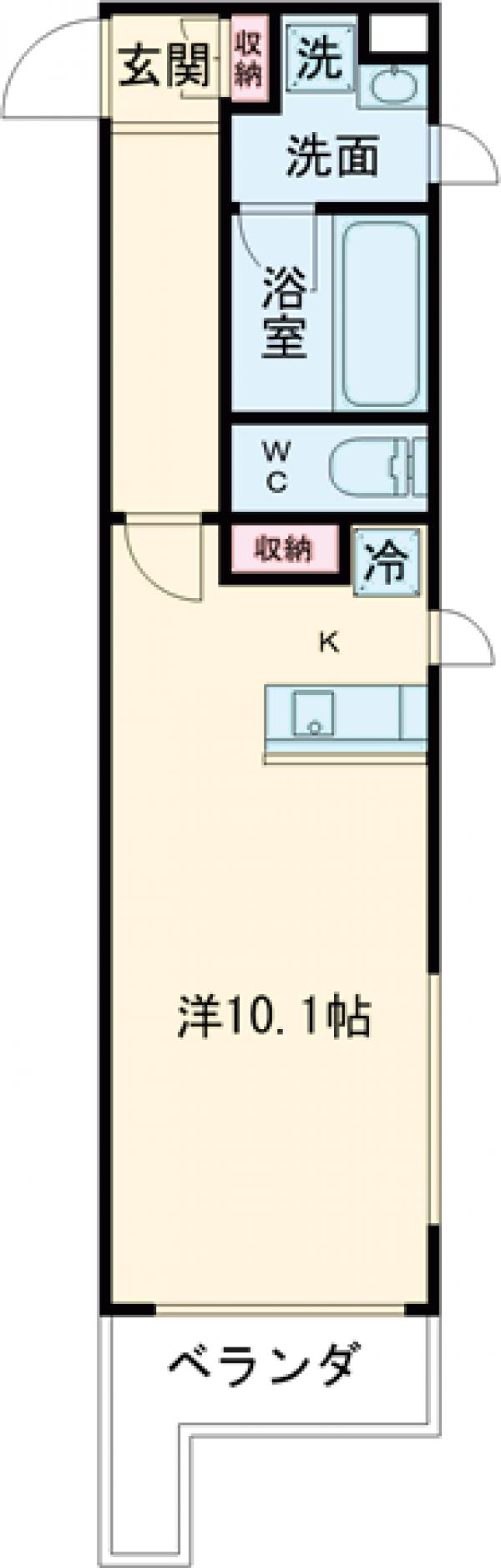 レジス立川曙町の間取り