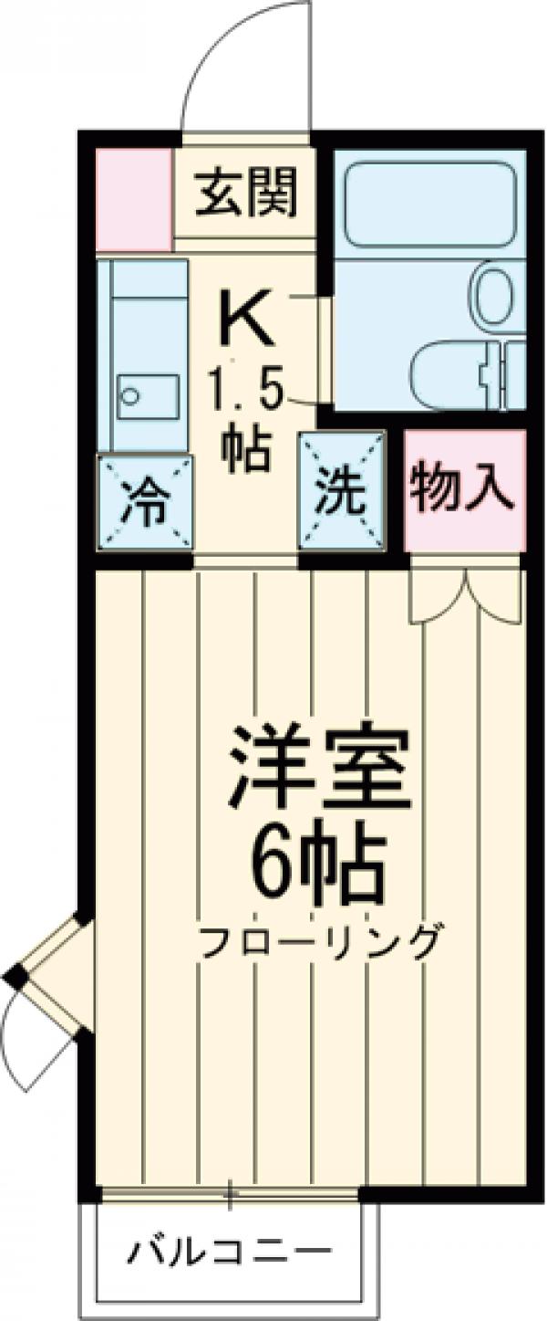 いずみ国立の間取り