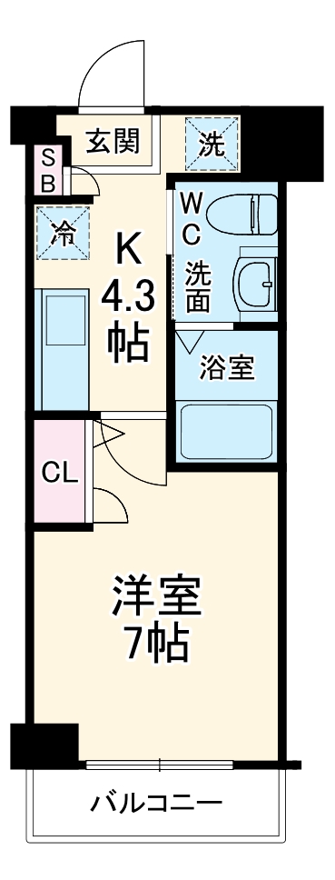 プラザS.T.H.の間取り