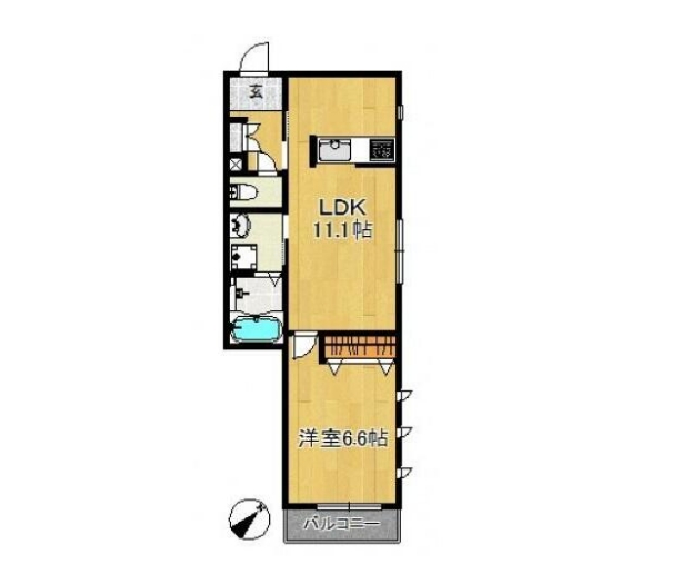 アリエッタの間取り