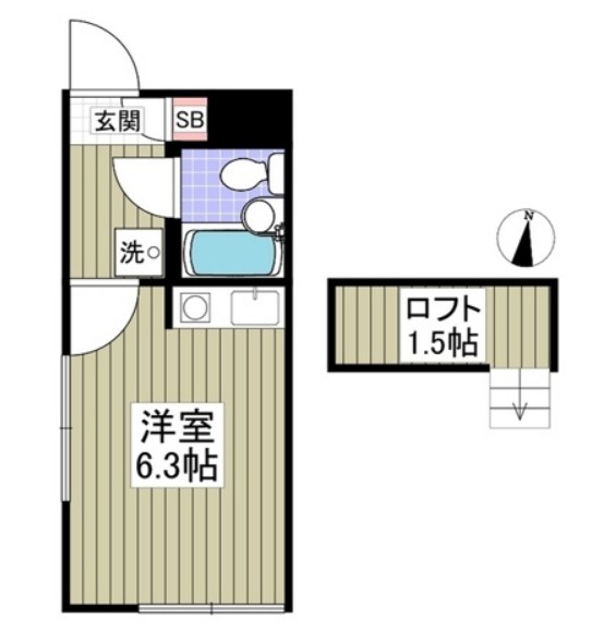 Reno所沢の間取り