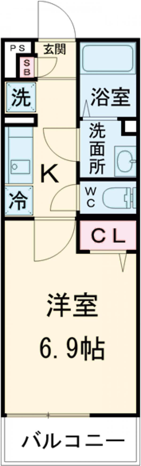 リブリ・Green Crestの間取り
