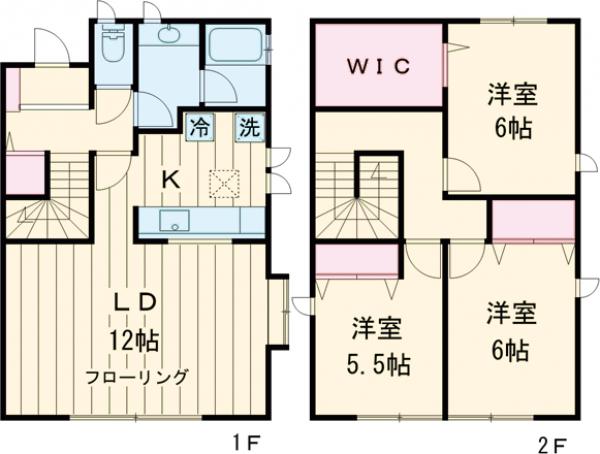 山本邸の間取り