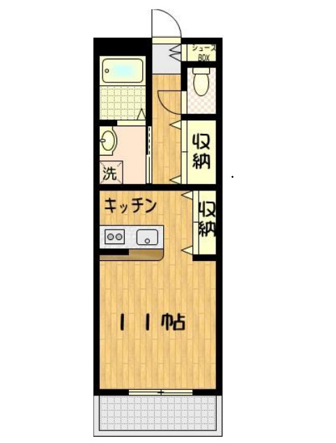 アルソーレの間取り