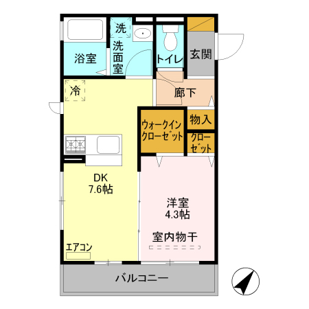 インフィニット Ⅲの間取り