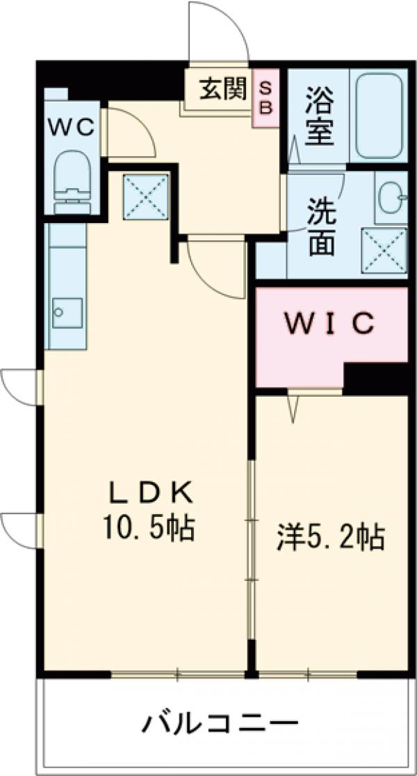 ノーム国立の間取り