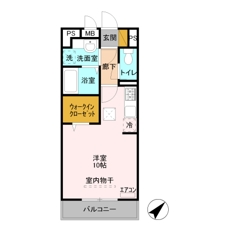 セジュールZEN III Aの間取り
