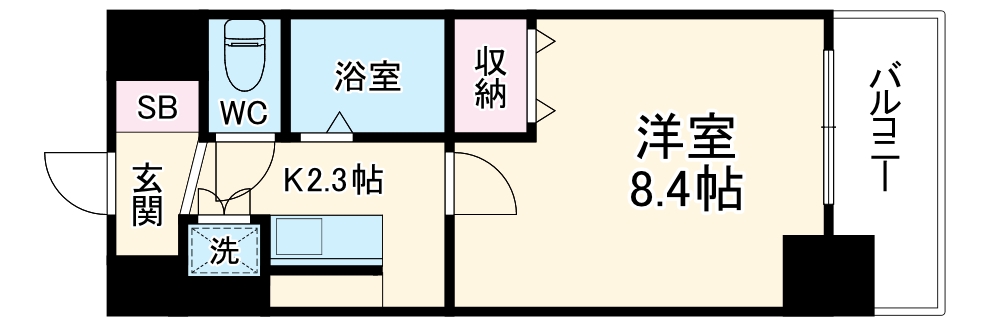 クラッセ溝の口の間取り