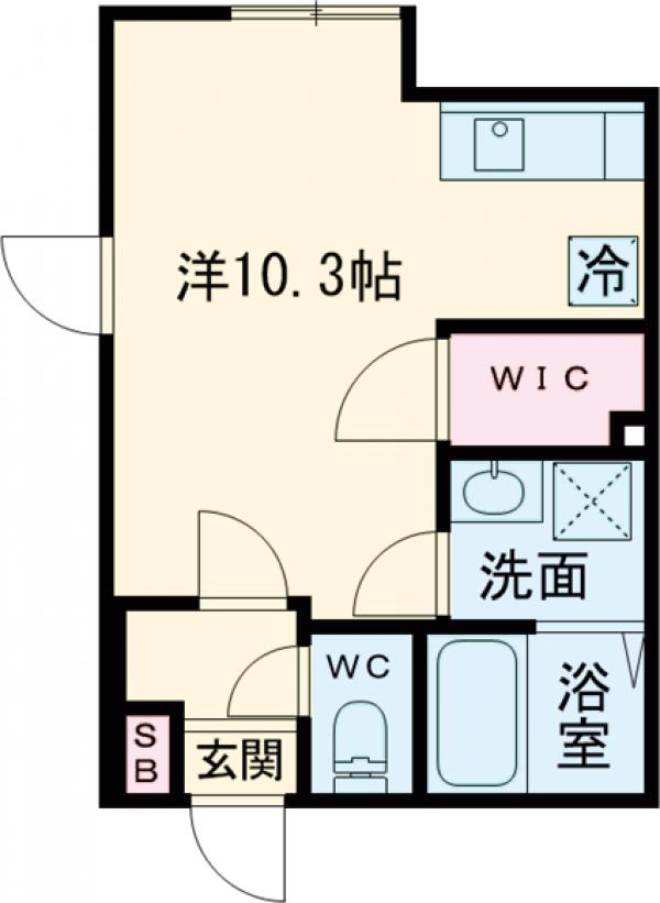 Ambition立川の間取り