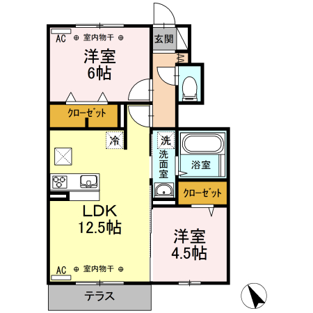 リンデンハイムの間取り
